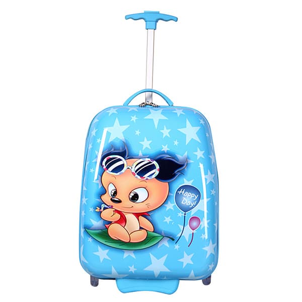 Shanmao Cartoon Hard Lightweight Childrens Travel Suitcase